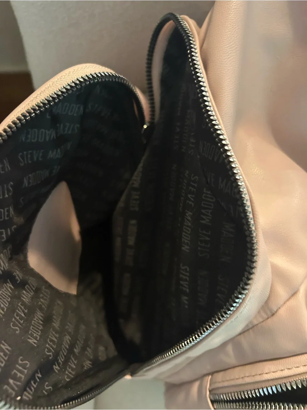 Steve Madden Diaper Backpack Large Blush
